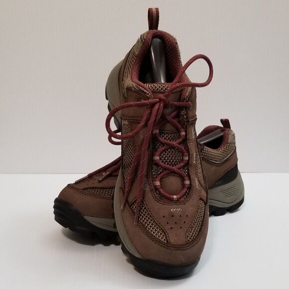 Vasque Breeze 2.0 Low GTX Trail Hiking Boots Brown Leather 7491 Women’s Sz 7.5 M - Picture 3 of 14